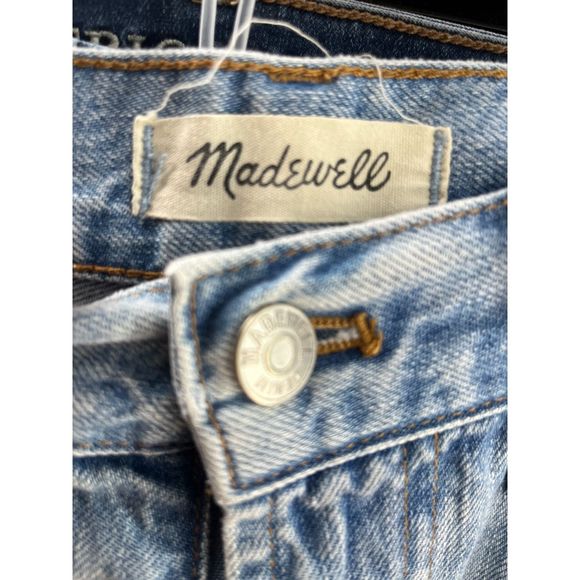Madewell The Perfect Vintage High Waist Rise 100% Cotton Stone Washed Jeans 27 - Picture 4 of 11